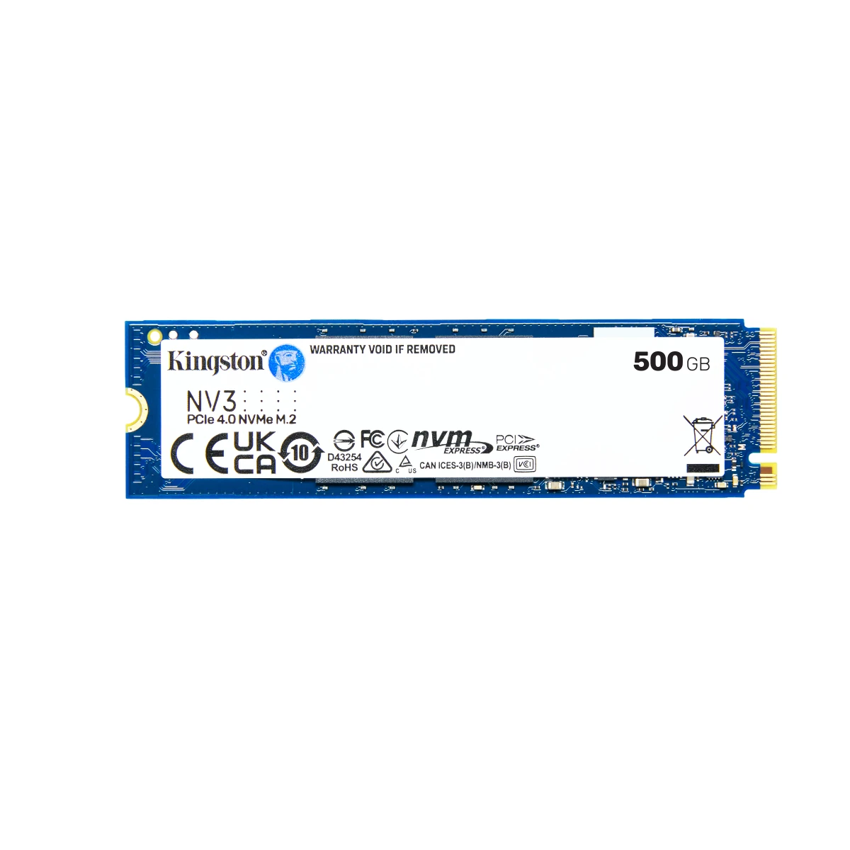 Galery – Kingston Technology NV3 500 GB M.2 PCI Express 4.0 NVMe 3D NAND0