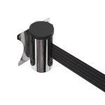 Galery – Fita extensivel de parede separadora retratil de 3 mt clips em ambos lados e clip dereceção cor preto0