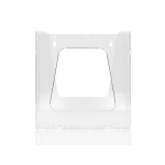 Galery – Expositor de parede q-connect metacrilato um compartimento din a5 transparente 170x41x177 mm0