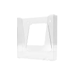 Galery – Expositor de parede q-connect metacrilato um compartimento din a5 transparente 170x41x177 mm0