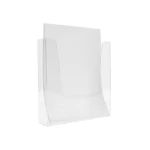 Galery – Expositor de parede q-connect metacrilato um compartimento din a5 transparente 170x41x177 mm0