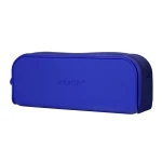 Galery – Estojo escolar antartik silicone retangular 185x50x75 mm cor azul escuro0