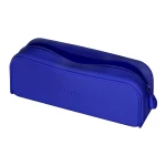 Galery – Estojo escolar antartik silicone retangular 185x50x75 mm cor azul escuro0