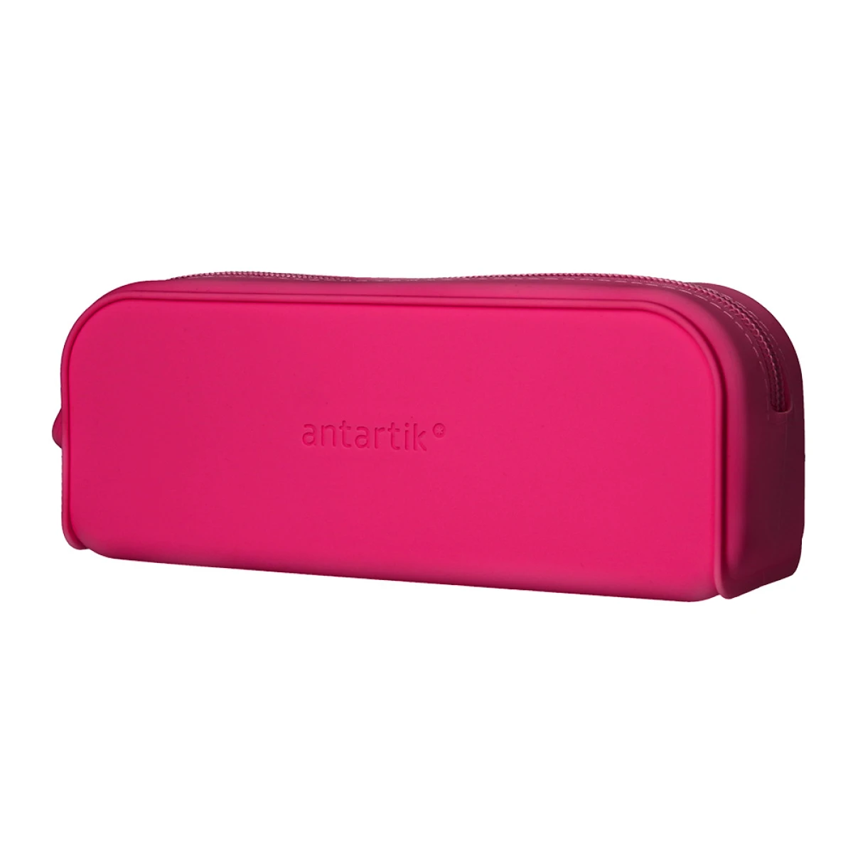 Galery – Estojo escolar antartik silicone retangular 185x50x75 mm cor rosa fucsia0