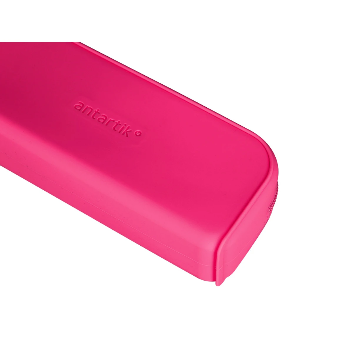 Galery – Estojo escolar antartik silicone retangular 185x50x75 mm cor rosa fucsia0