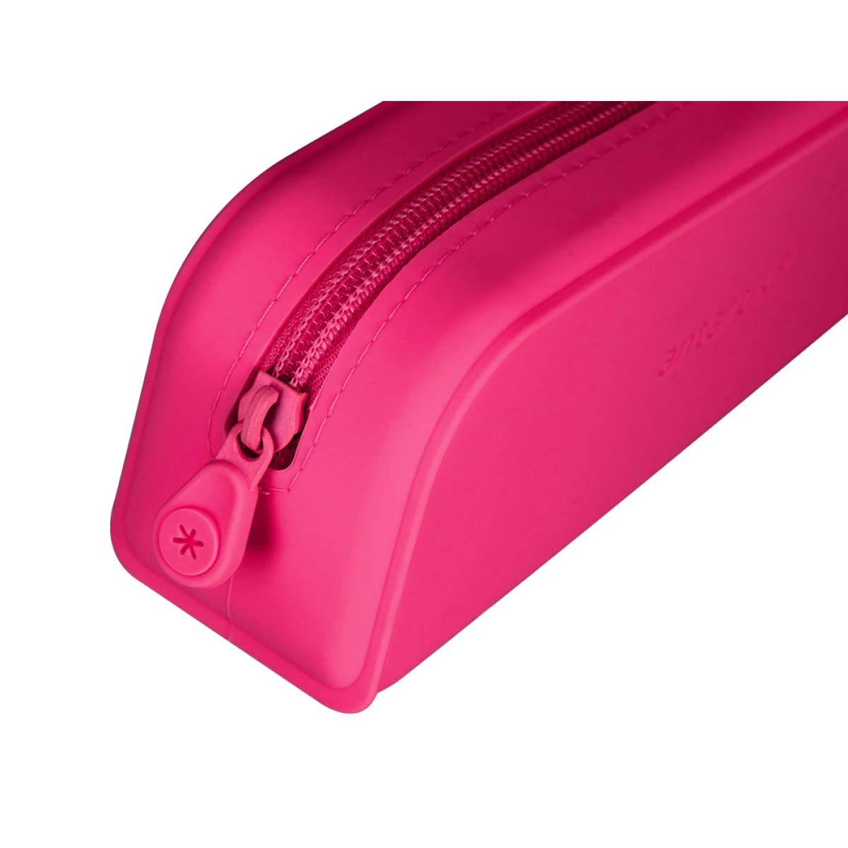 Galery – Estojo escolar antartik silicone retangular 185x50x75 mm cor rosa fucsia0