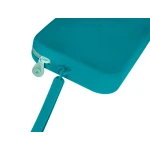 Galery – Estojo escolar antartik silicone retangular plano com asa 190x120x25 mm cor azul turquesa0