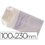 Thumbnail-Saco celofanº 105x230mm pack 100