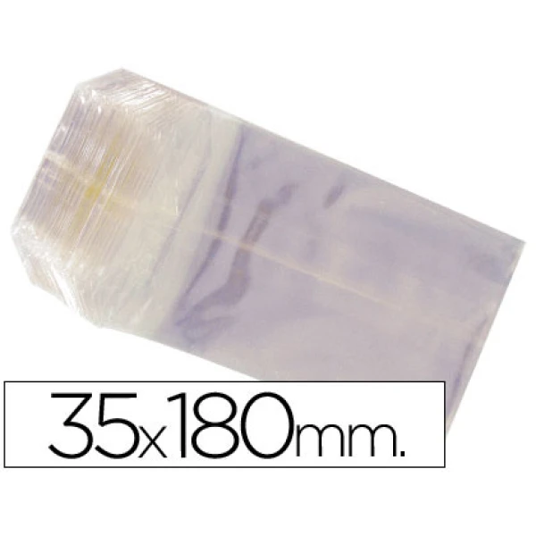 Thumbnail-Saco celofane 35x180mm pack 100