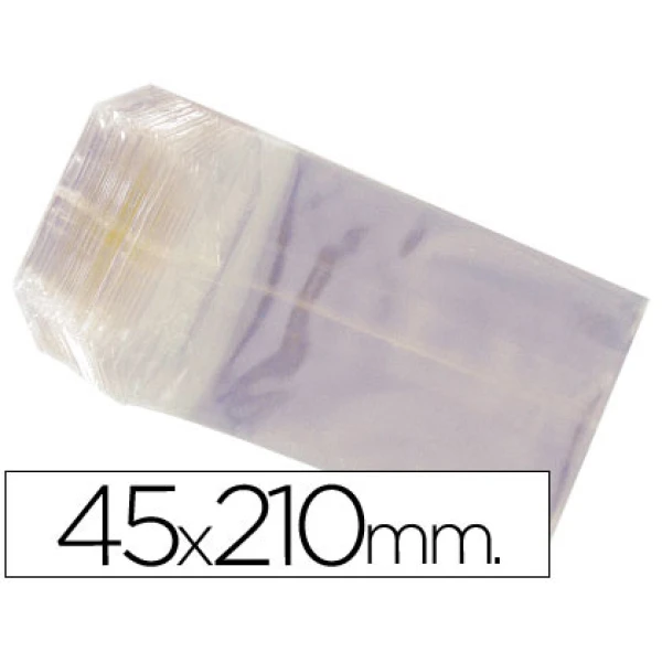 Thumbnail-Saco celofane 45x210mm pack 100