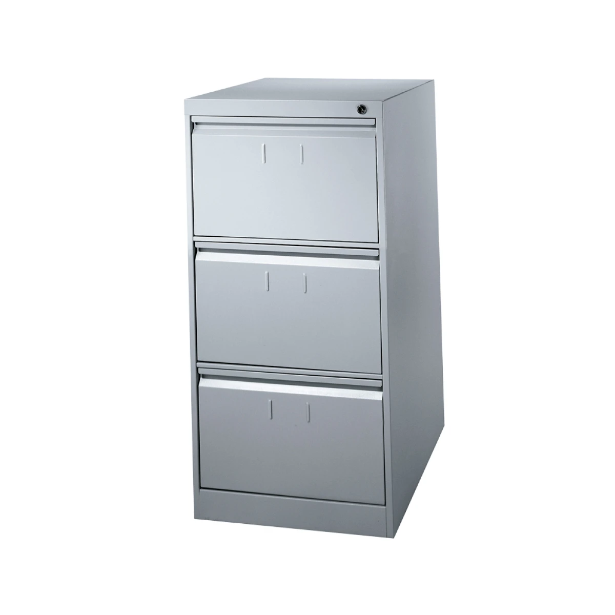 Galery – Ficheiro metalico para capas de suspensao com 3 gavetas 1010 x 475 x 650 mm na cor cinza e cinza escuro0
