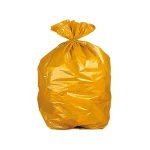 Galery – Saco de lixo domestico amarelo com auto fecho 55 x 60 cm rolo de 15 bolsas0