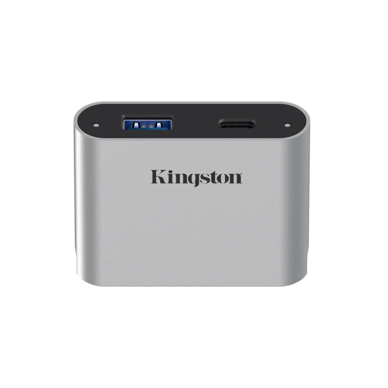Thumbnail-Kingston Technology WFS-USB hub de interface USB 3.2 Gen 1 (3.1 Gen 1) Type-C 5000 Mbit/s Prateado