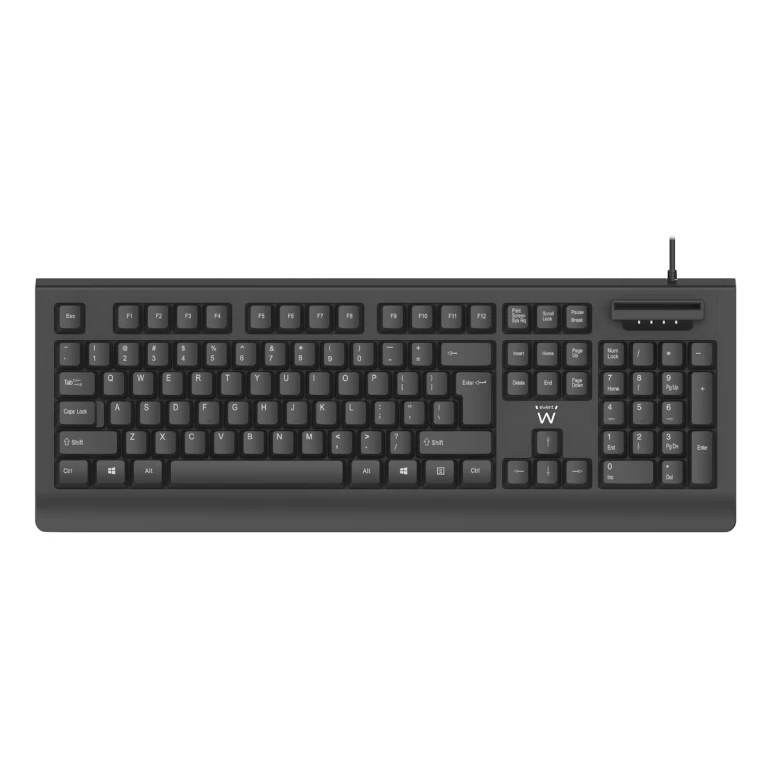 Thumbnail-Ewent EW3287 teclado Universal USB QWERTY Português Preto