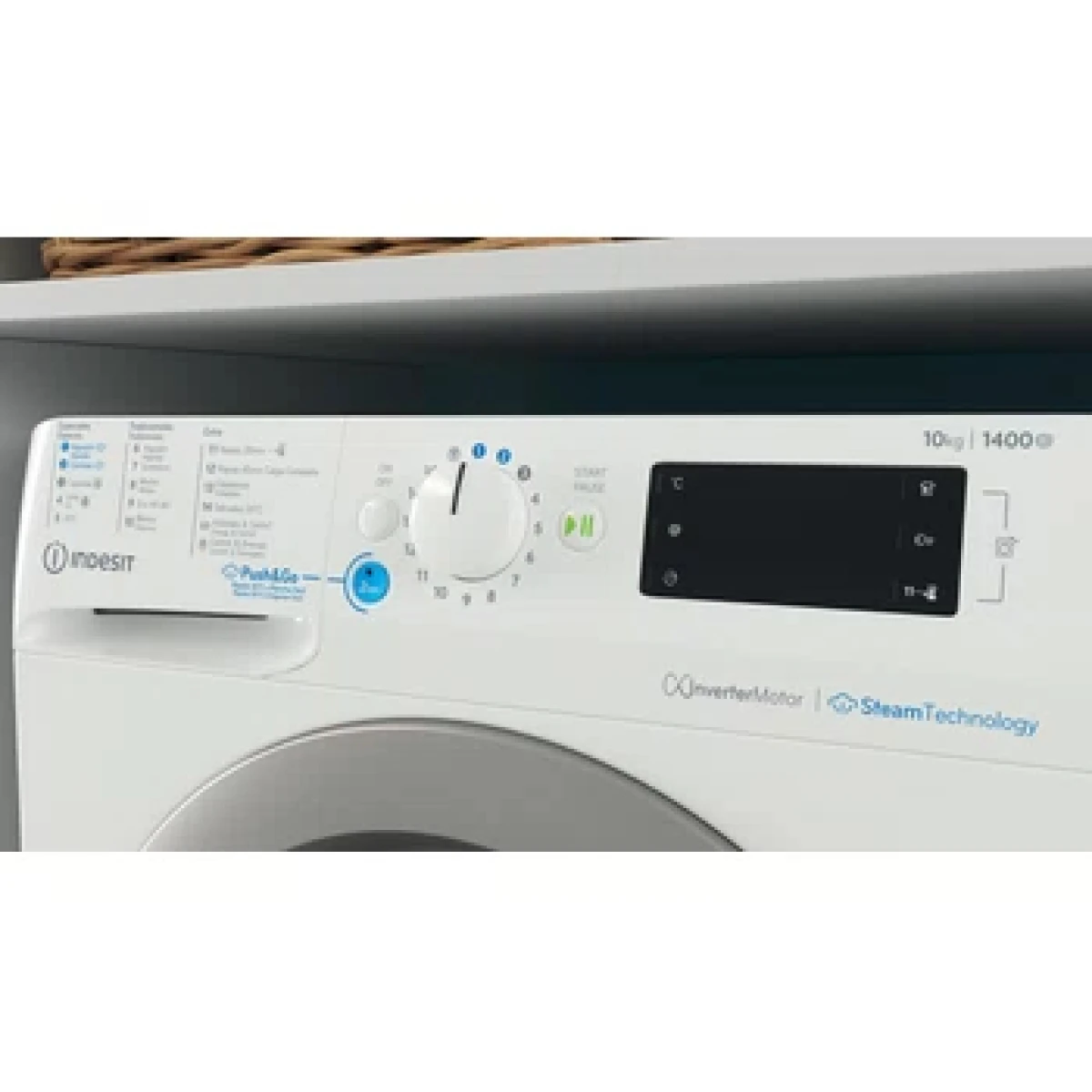 Galery – MÁQUINA DE LAVAR ROUPA INDESIT – BWE 101496X WSV SPT0