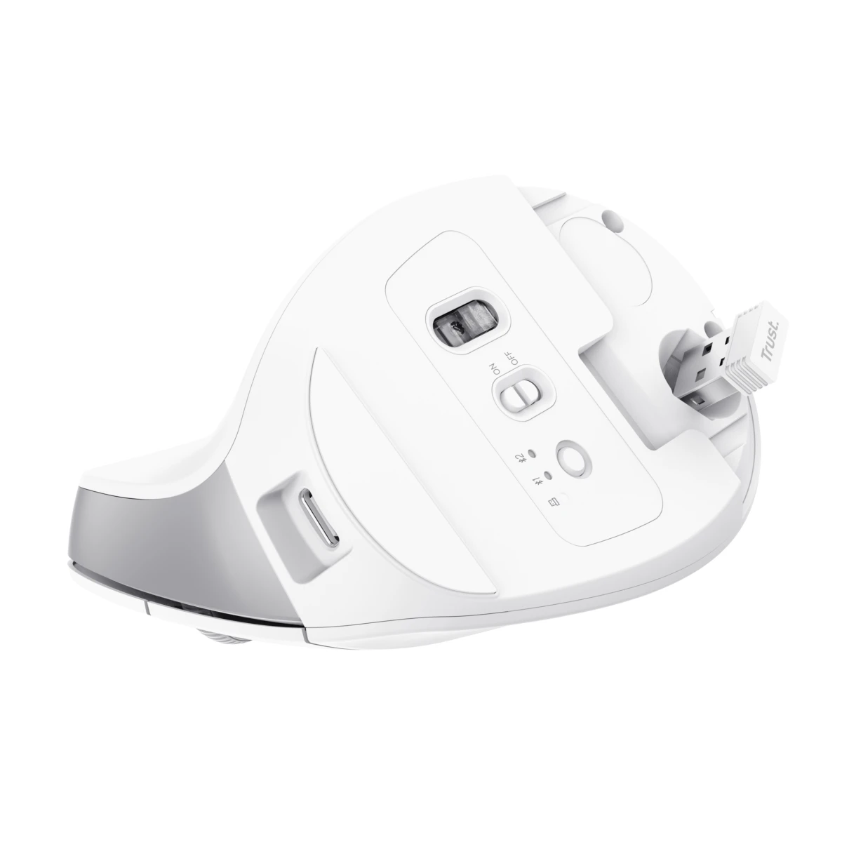 Galery – Trust Bayo+ rato Escritório Mão direita RF Wireless + Bluetooth Ótico 2400 DPI0