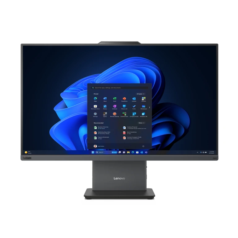 Thumbnail-Lenovo ThinkCentre neo 50a 27 Gen 5 Intel® Core™ i5 i5-13420H 68,6 cm (27″) 1920 x 1080 pixels PC All-in-One 16 GB DDR5-SDRAM 512 GB SSD Windows 11 Pro Wi-Fi 6 (802.11ax) Cinzento