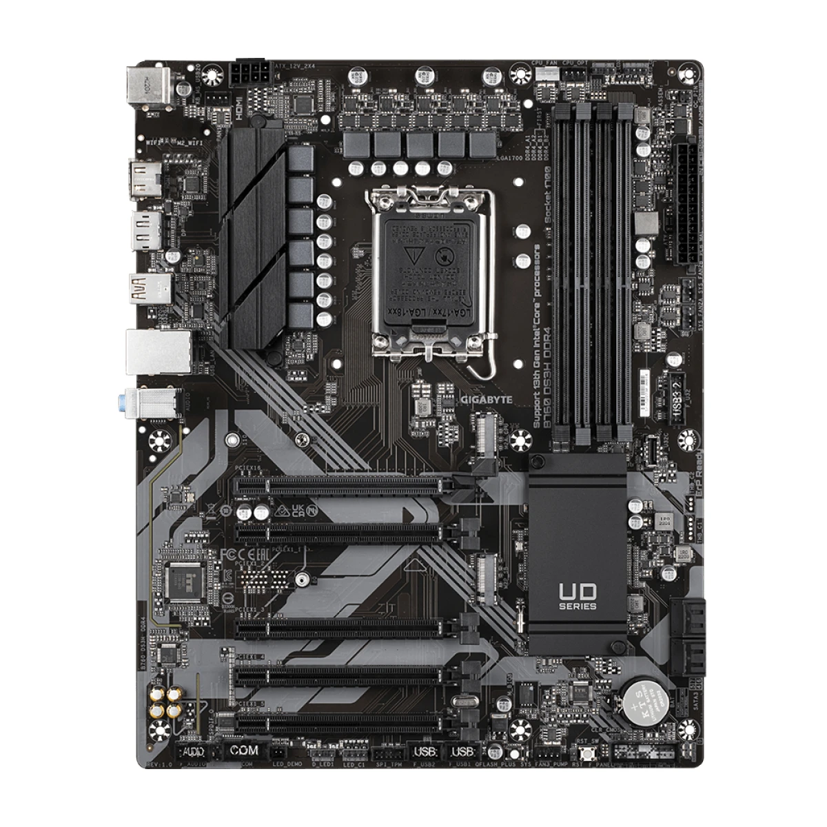 Galery – GIGABYTE B760 DS3H DDR4 motherboard Intel B760 Express LGA 1700 ATX0