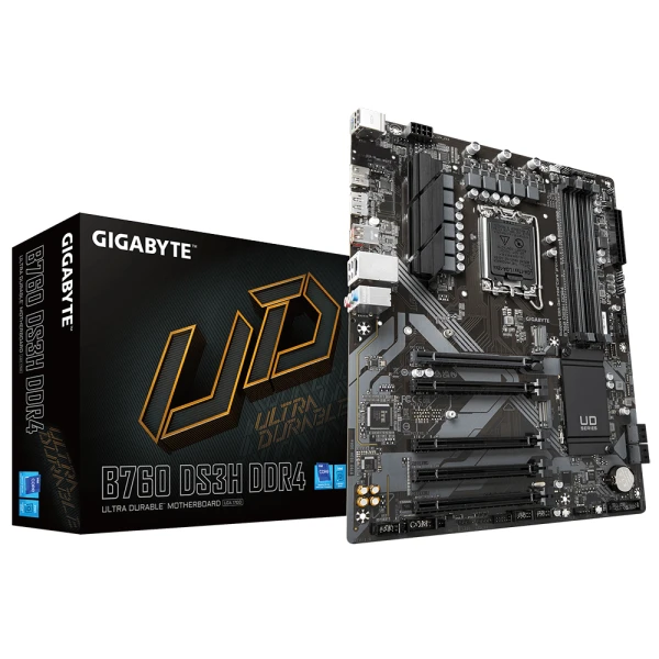 Thumbnail-GIGABYTE B760 DS3H DDR4 motherboard Intel B760 Express LGA 1700 ATX