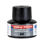 Galery – Tinta marcador edding quadro branco btk-25 cor preto frasco de 25 ml0