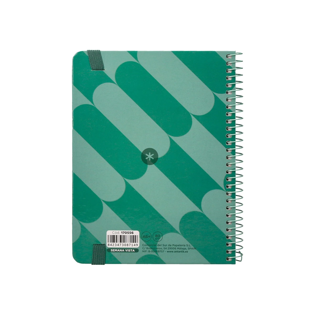 Galery – Agenda encadernada liderpapel antartik pattern a6+ 2025 semana vista papel de 80 gr – 8 unidades0