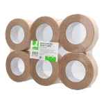 Galery – Fita adesiva q-connect reforcada kraft 50 mt x 50 mm para embalagem – 6 unidades0