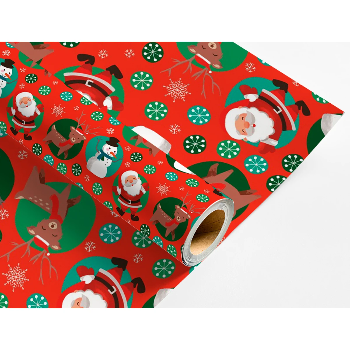 Galery – Papel fantasia liderpapel natal rolo largura 70 cm comprimento 2 mt gramagem 60 gr desenhos sortidos c-2024 – 50 unidades0