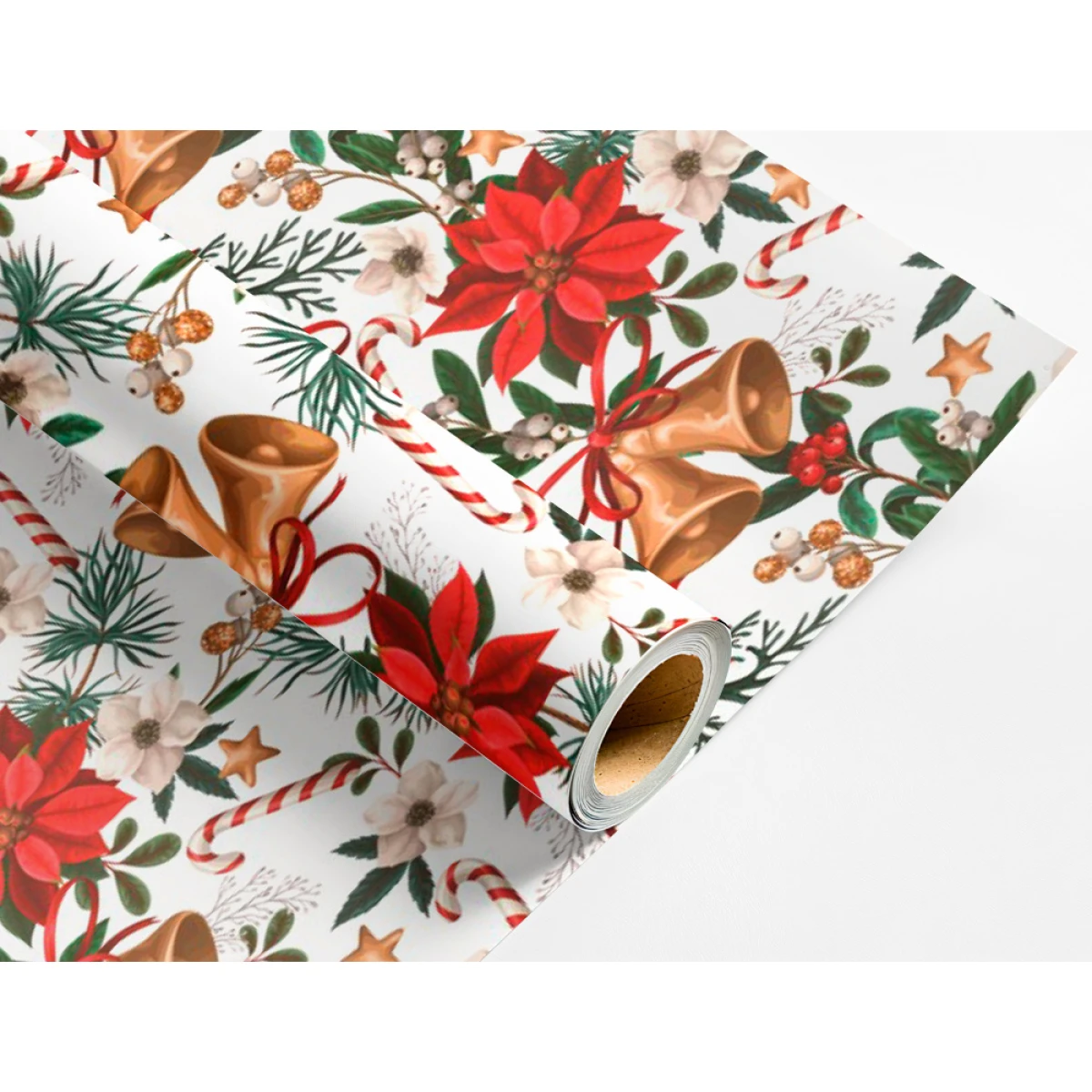 Galery – Papel fantasia liderpapel natal rolo largura 70 cm comprimento 2 mt gramagem 60 gr desenhos sortidos c-2024 – 50 unidades0