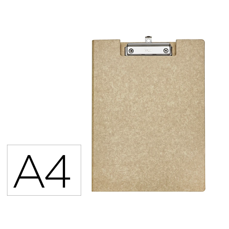 Thumbnail-Porta notas maul balance din a4 cartao reforcado 3 mm com pinca cor kraft
