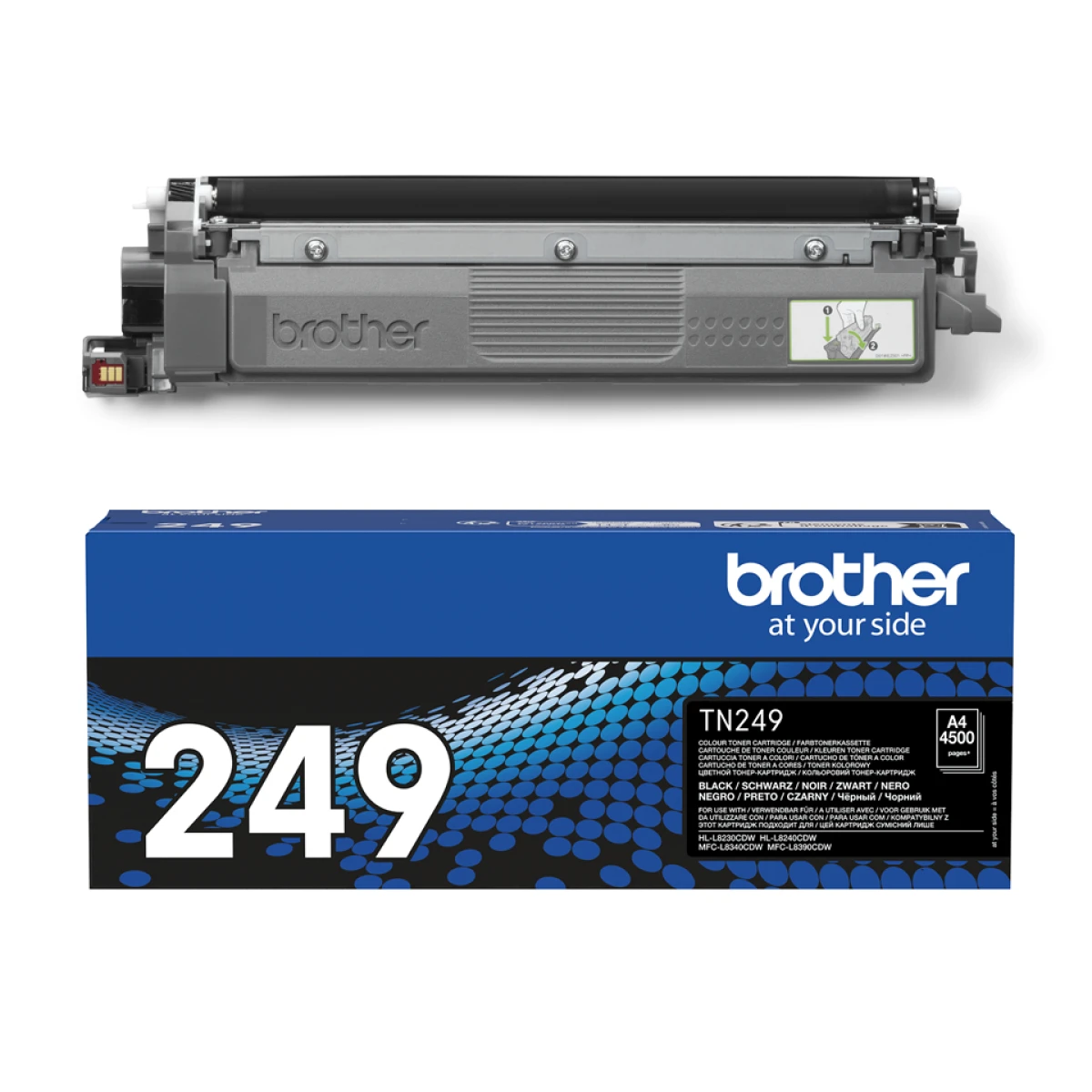 Galery – Brother TN-249BK toner 1 unidade(s) Original Preto0