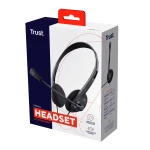 Galery – Trust 21665 auscultador Auscultadores Com fios Intra-auditivo Chamadas/Música Preto0