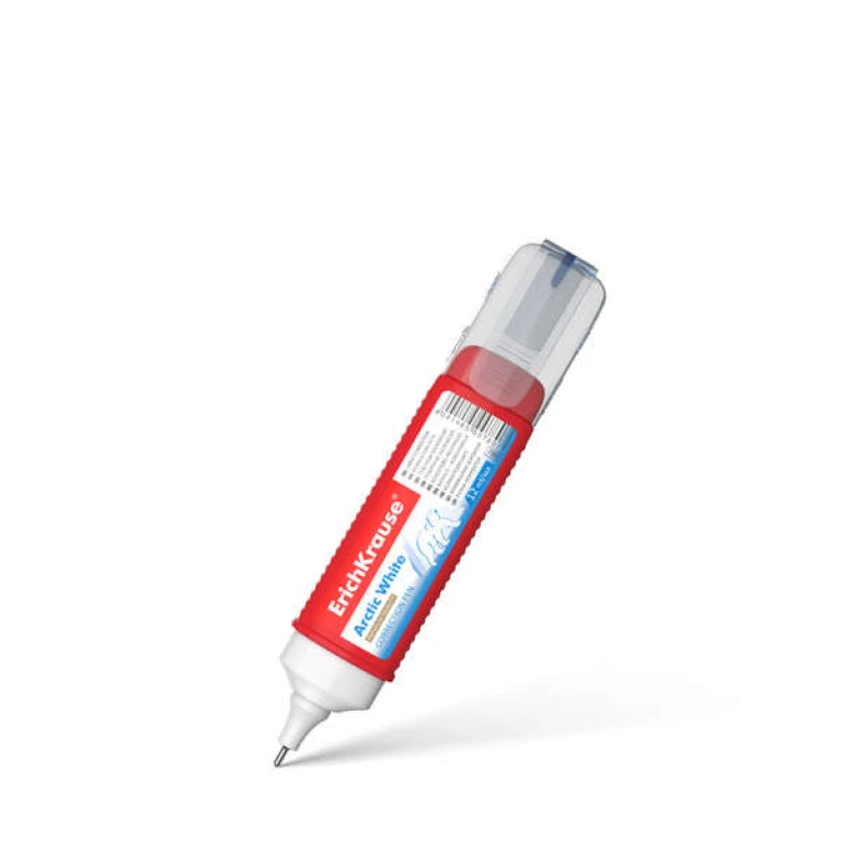 Thumbnail-Erichkrause Arctic White Erichkrause Arctic White Caneta Corretora 12ml – Secagem Rápida – Alta Qualidade de Ponta – Resistente ao Frio – Cor Branca
