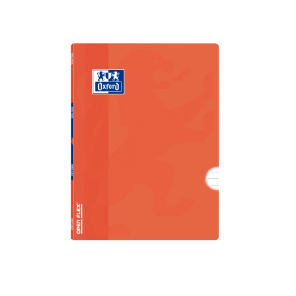 Thumbnail-Caderno Grampeado Oxford School Classic Openflex A5+ – Capa Plástica Resistente – 48 Folhas com 1 Linha e Margem – Cor Laranja