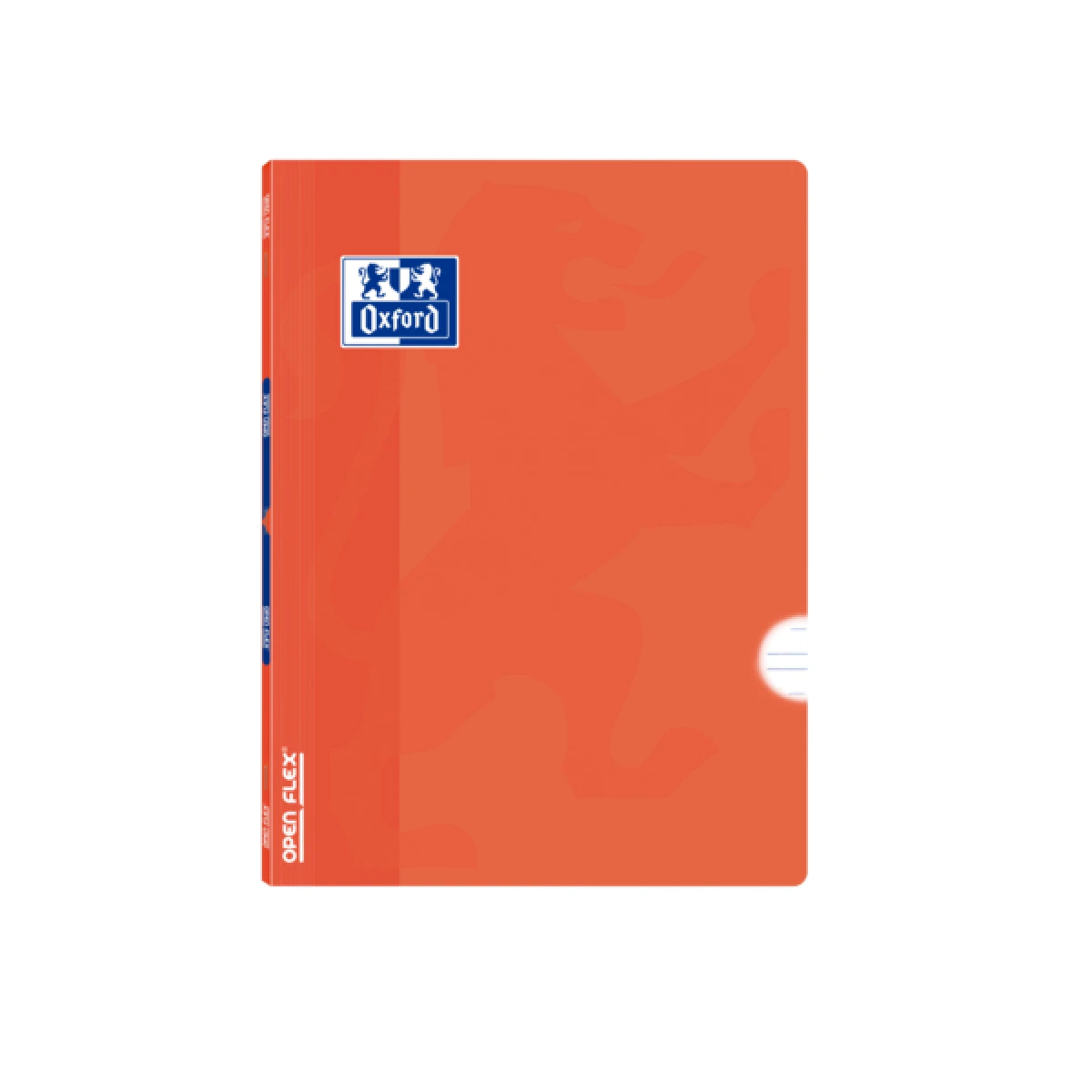 Thumbnail-Caderno grampeado Oxford School Classic Openflex A5+ – Capa plástica resistente – Regra 3.5 com margem – 48 folhas – Cor laranja