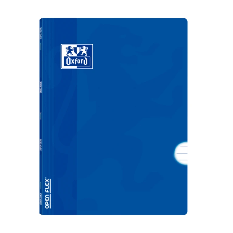 Thumbnail-Oxford School Classic Openflex A4 – Capa Plástica Resistente – Caderno Grampeado – 1 Linha com Margem – 48 Folhas – Cor Azul