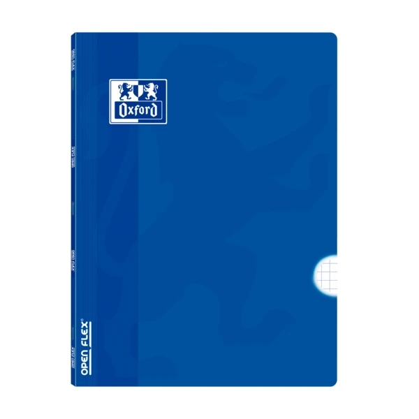 Thumbnail-Oxford School Classic Openflex A4 – Capa Plástica Resistente – Caderno Grampeado 4×4 com Margem – 48 Folhas de Papel de Alta Qualidade – Cor Azul