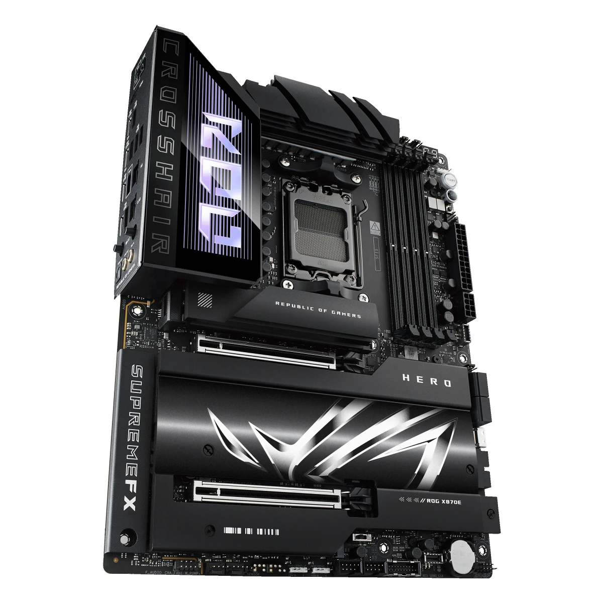 Galery – ASUS ROG CROSSHAIR X870E HERO AMD X870E Ranhura AM5 ATX0