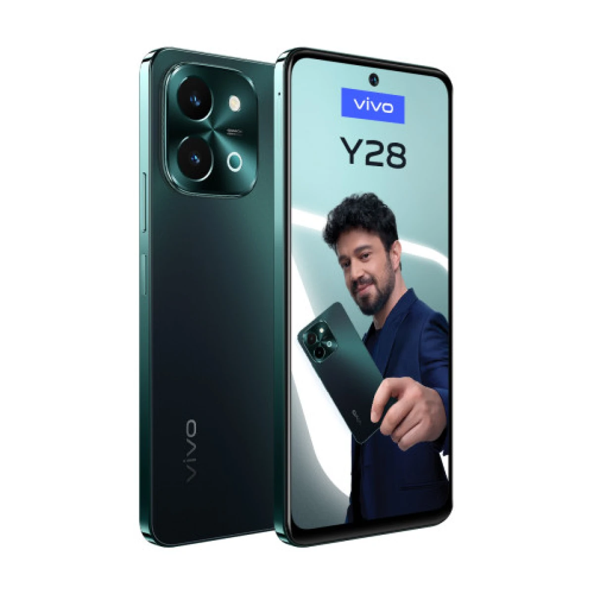 Thumbnail-VIVO Y28 8+256 METALİK YEŞİL smartphones 17 cm (6.68″) Dual SIM Android 14 4G 8 GB 256 GB 6000 mAh Verde