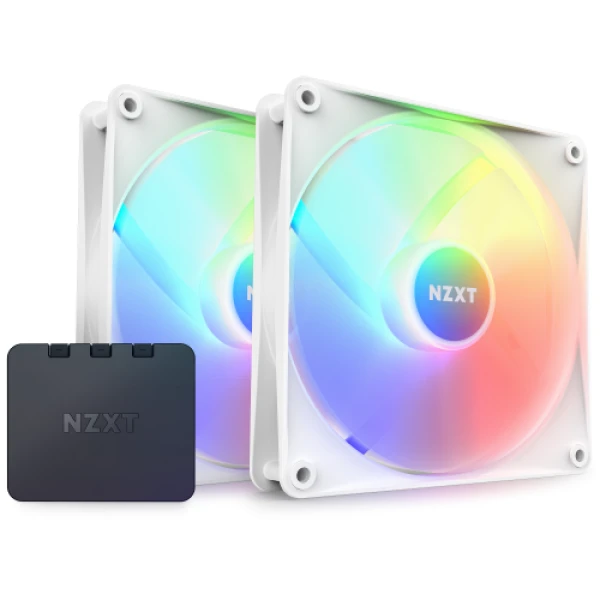 Thumbnail-NZXT F140 RGB Core Gabinete de computador Ventilador 14 cm Branco 2 peça(s)