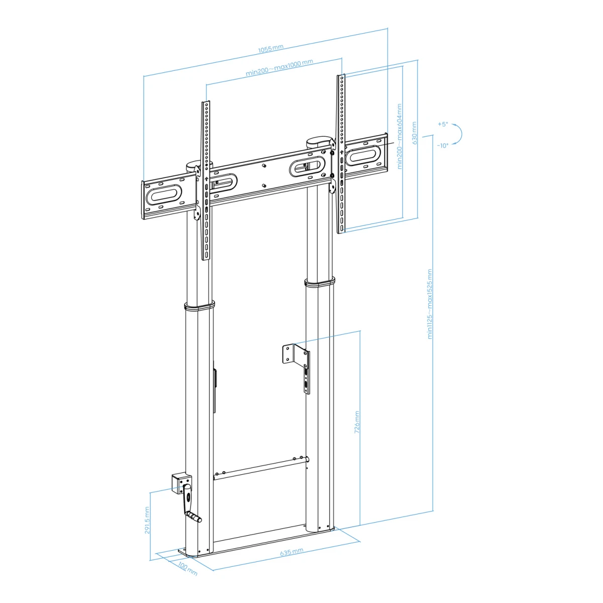 Galery – TooQ Lottus 2,54 m (100″) Preto0