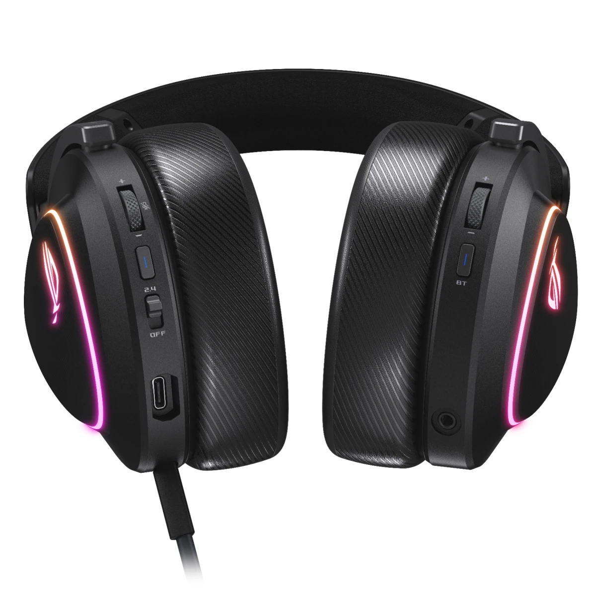 Galery – ASUS ROG DELTA II Auscultadores Com fios e sem fios Fita de cabeça Jogos USB Type-C Bluetooth Preto0