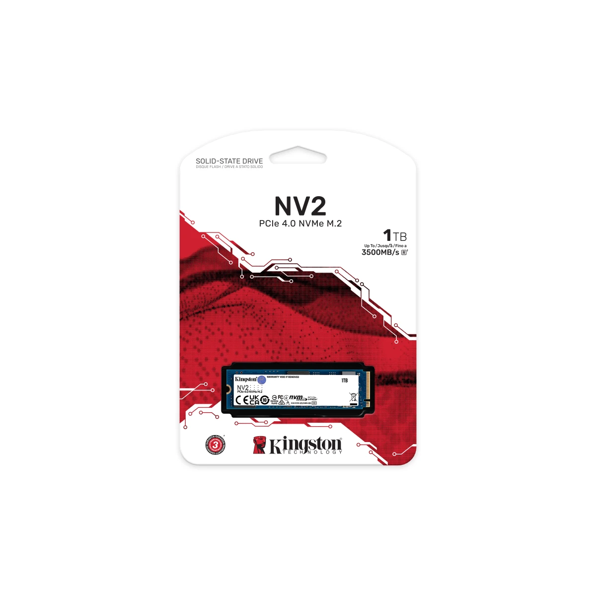 Galery – Kingston Technology NV2 1 TB M.2 PCI Express 4.0 NVMe 3D NAND0