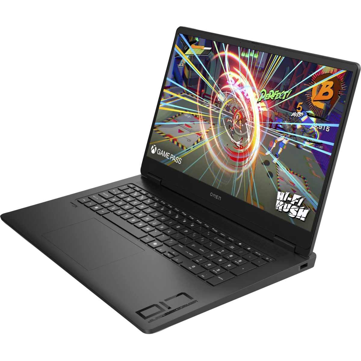 Galery – OMEN by HP 17-db0020np AMD Ryzen™ 9 8945HS Computador portátil 43,9 cm (17.3″) Full HD 32 GB DDR5-SDRAM 1 TB SSD NVIDIA GeForce RTX 4060 Wi-Fi 6E (802.11ax) Windows 11 Home Preto0