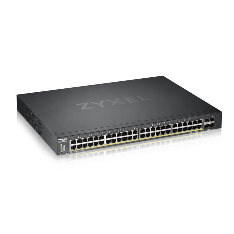 Thumbnail-Zyxel XGS1930-52HP Gerido L3 Gigabit Ethernet (10/100/1000) Power over Ethernet (PoE) Preto