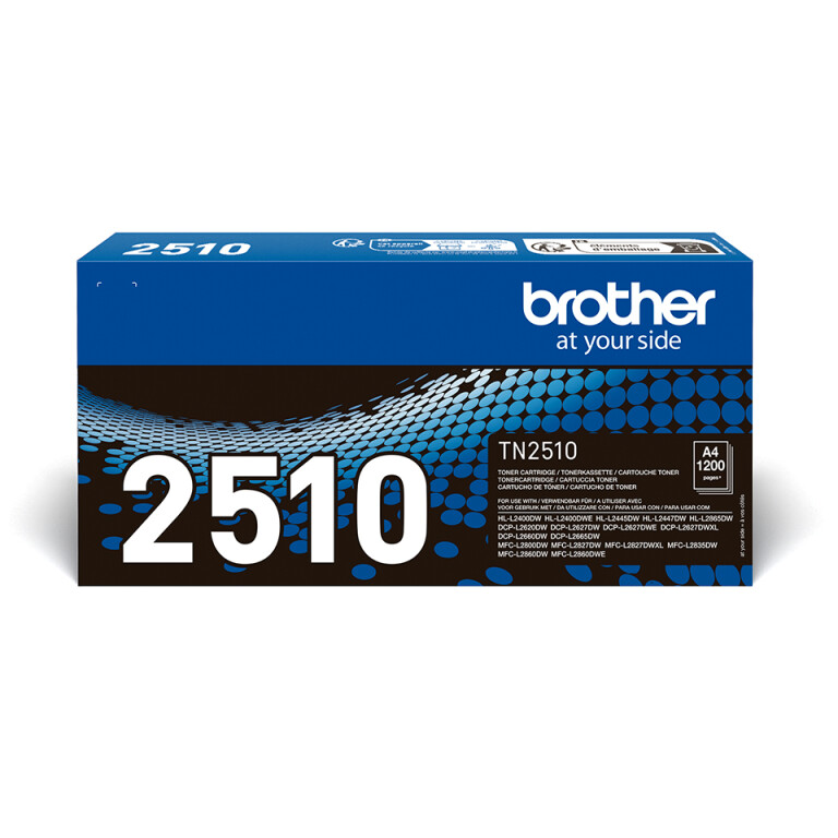 Thumbnail-Brother TN-2510 toner 1 unidade(s) Original Preto