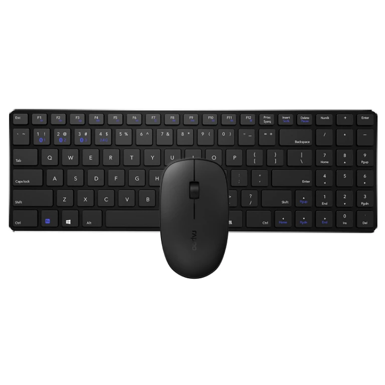 Thumbnail-Combo/Kit RAPOO teclado e Rato 9300M BT/Wireless Ultra-slim, Black, Nano USB – 192748