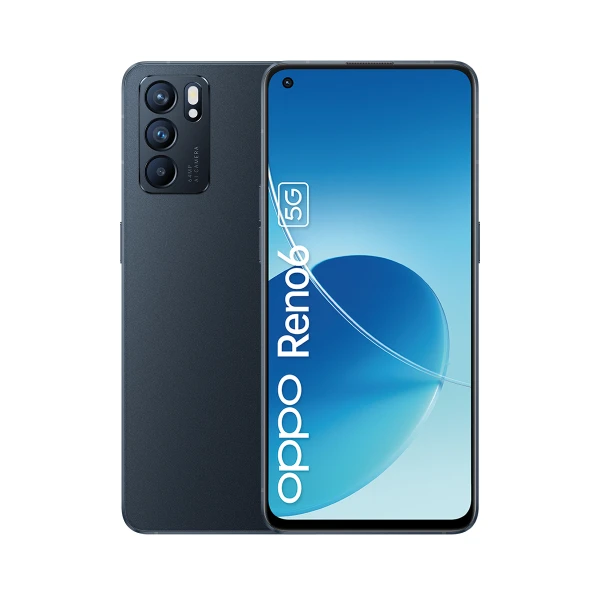 Thumbnail-OPPO Reno 6 16,3 cm (6.43″) Dual SIM Android 11 5G USB Type-C 8 GB 128 GB 4300 mAh Preto