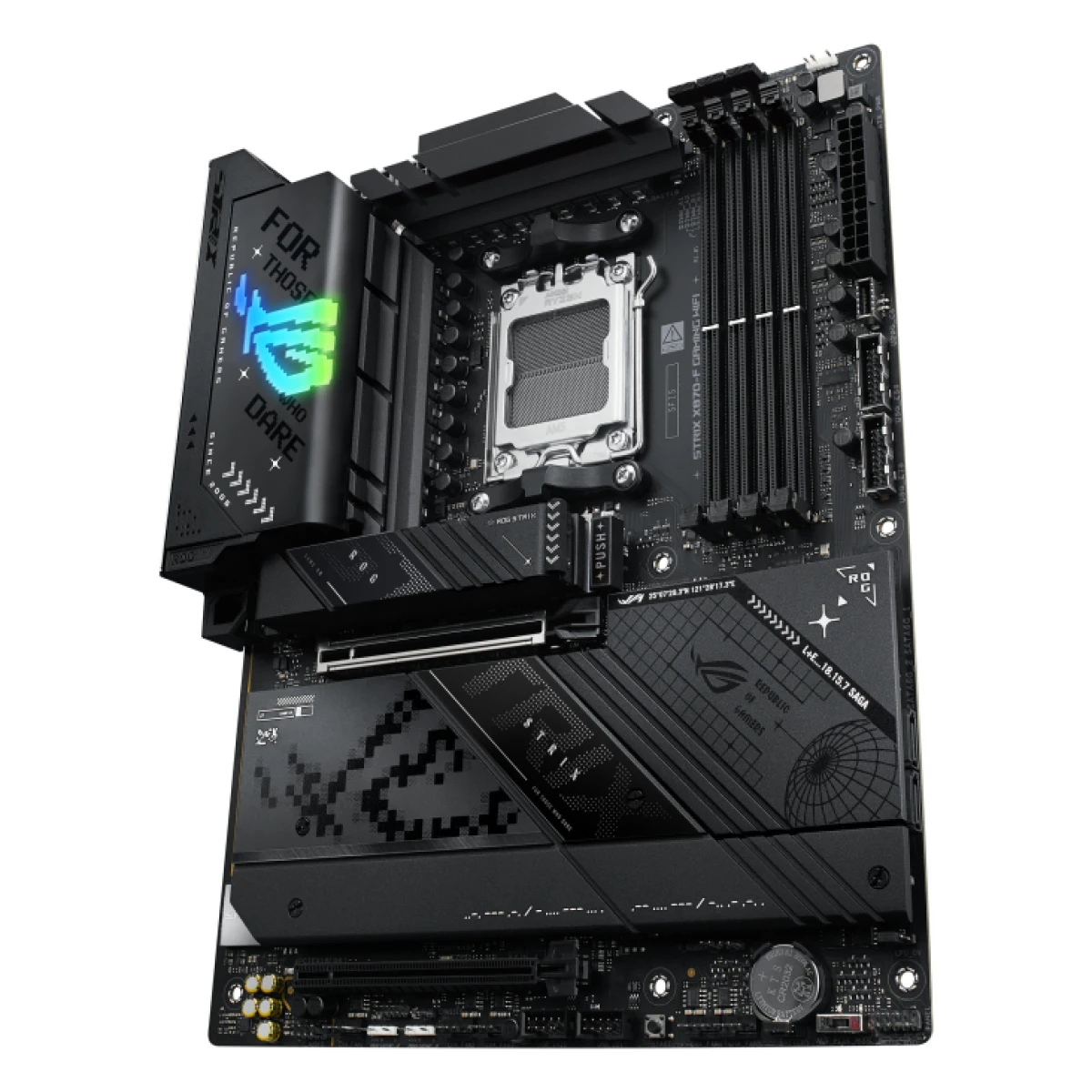 Galery – ASUS ROG STRIX X870-F GAMING WIFI AMD X870 Ranhura AM5 ATX0