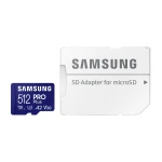 Galery – Samsung MB-MD512SA/EU cartão de memória 512 GB MicroSDXC UHS-I Classe 100