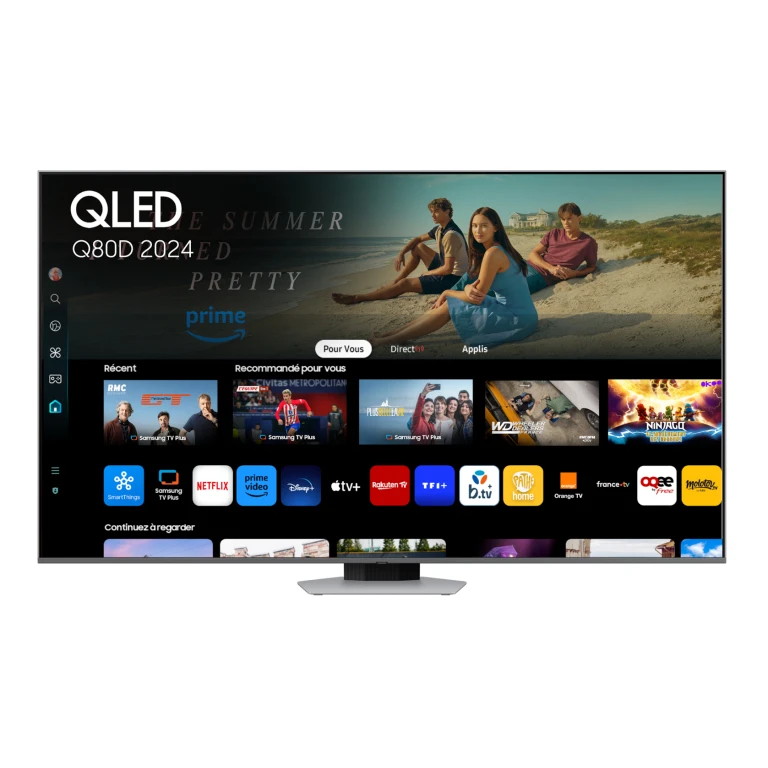 Thumbnail-Samsung TQ85Q80DAT 2,16 m (85″) 4K Ultra HD Smart TV Wi-Fi Prateado